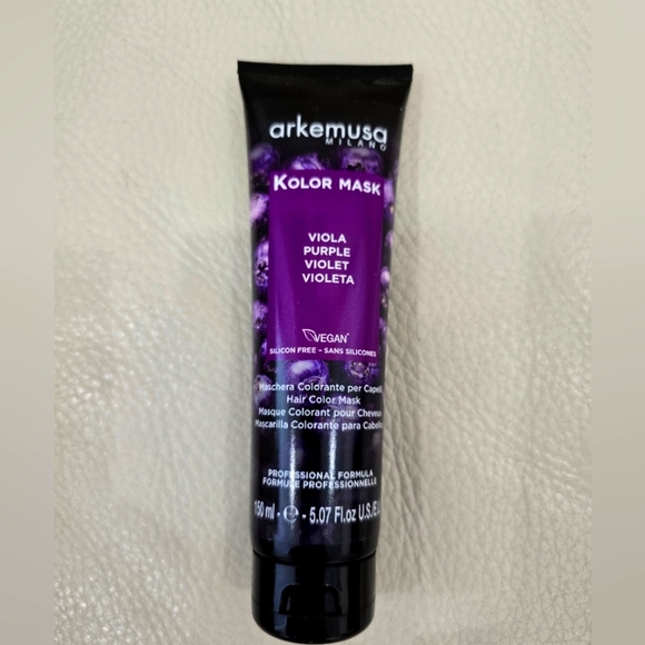 Arkemusa Milano Kolor Hair Color Mask in Purple Violet New Dye Made in Italy - Picture 1 of 2